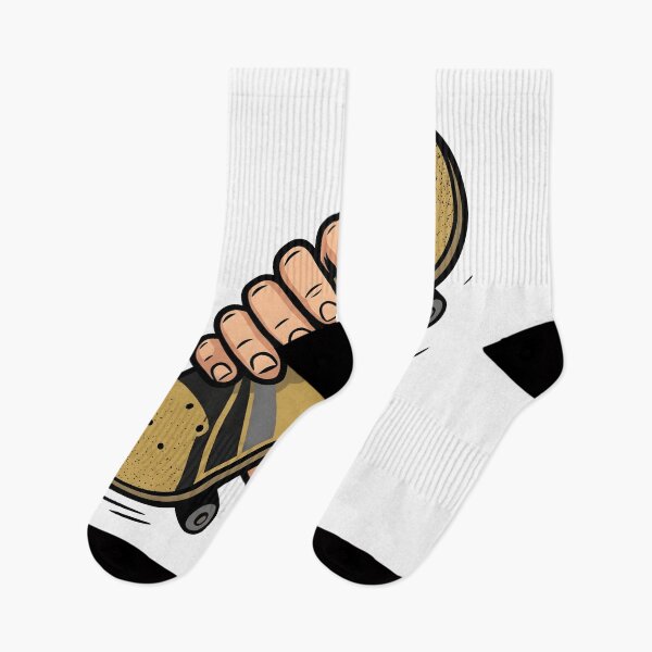 Item preview, Skateboard Hand Trick – Retro Skateboarding Street Style Design designed and sold by StickerNestYou.