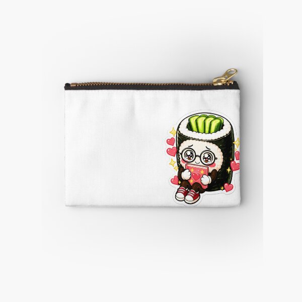 Item preview, Cute Cucumber Roll Sushi Sticker  designed and sold by OddGarage.