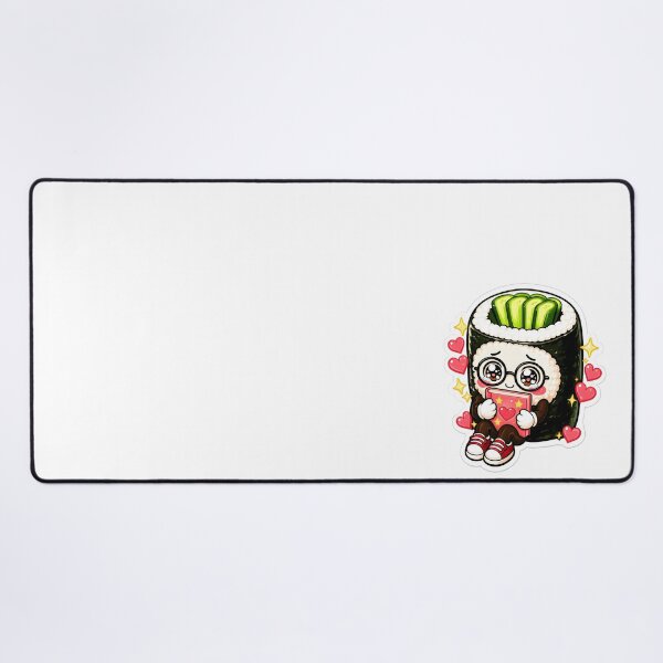 Item preview, Cute Cucumber Roll Sushi Sticker designed and sold by OddGarage.