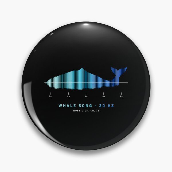 Artikelvorschau, Moby Dick: Whale Song bei 20 Hz Audio Wave entworfen und verkauft von Fenay Designs.