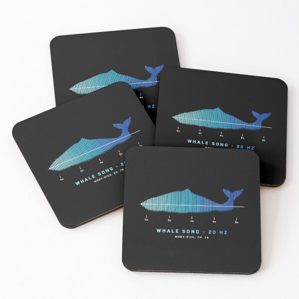 Item preview, Moby Dick: Whale Song at 20 Hz Audio Wave designed and sold by Fenay Designs.