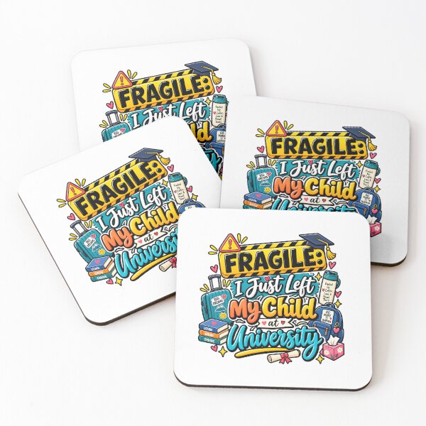 Item preview, Fragile I Just Left My Child At University Funny College Mom Design designed and sold by WHDProduction45.