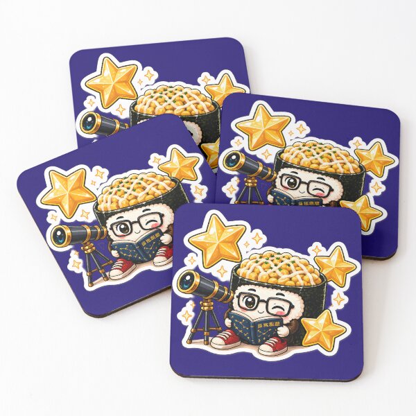 Item preview, Cute Corn Mayo Sushi Sticker designed and sold by OddGarage.