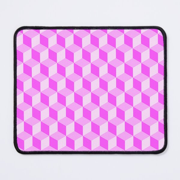 Item preview, Pink cubic pattern designed and sold by TheDarkArtRoom.