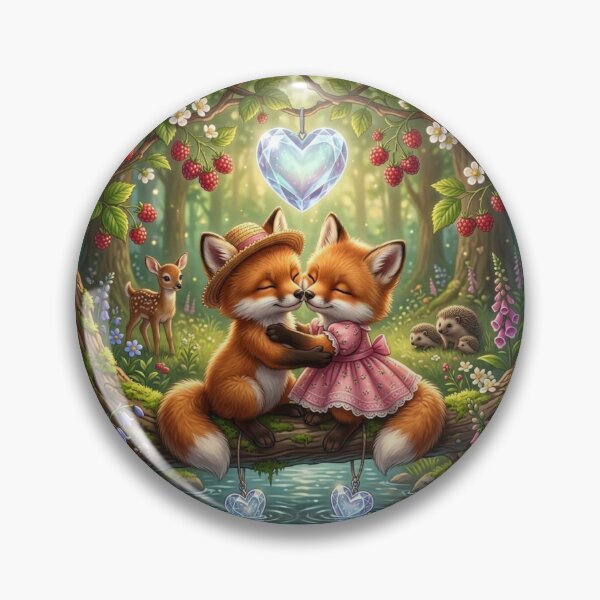 Item preview, Romantic moment in the magical forest. designed and sold by JoyNest = "The nest of joy".