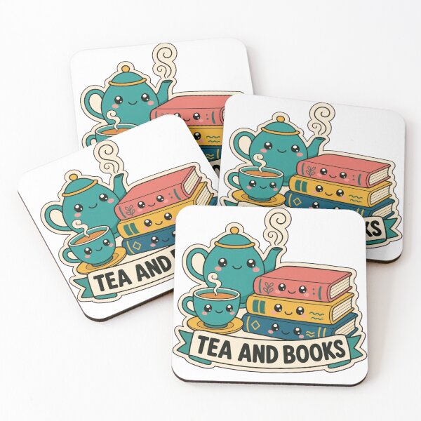 Item preview, Tea And Books Only | Funny Book Quotes Reading Gift Design designed and sold by StickyGuys.