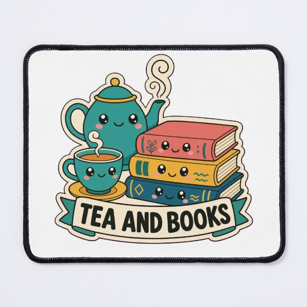Item preview, Tea And Books Only | Funny Book Quotes Reading Gift Design designed and sold by StickyGuys.
