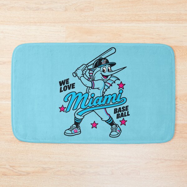 Item preview, We Love Miami Baseball Billy the Marlin designed and sold by GhostDawgs.