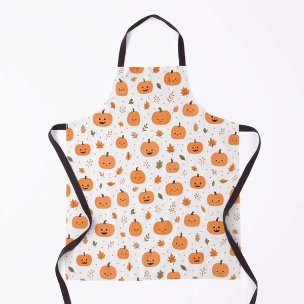 Item preview, Spooky Cute Halloween Jack O Lantern and Leaves designed and sold by Patternpulseee.