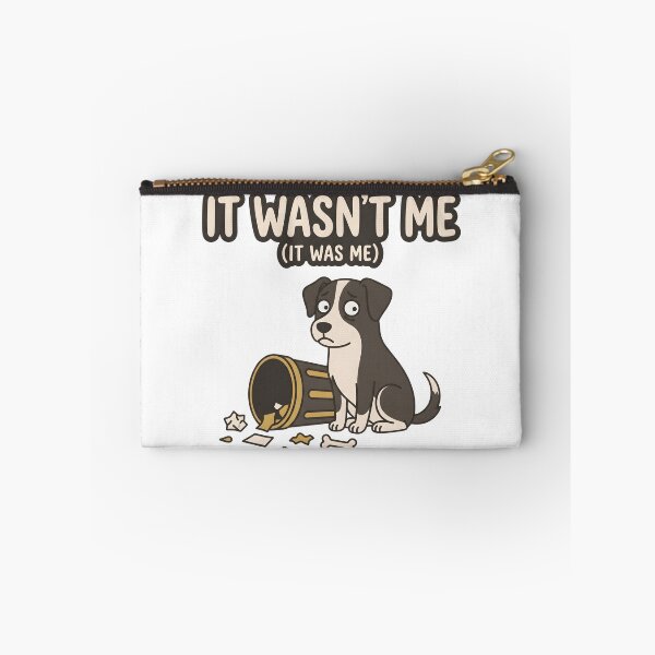 Item preview, It Wasn't Me Guilty Dog Meme – Cute Pet Humor Design designed and sold by StickerNestYou.