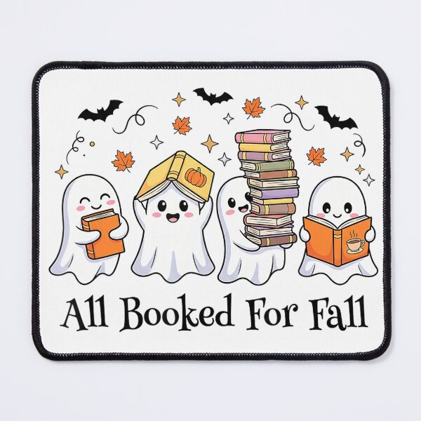 Item preview, All Booked for Fall Cute Ghost Book Lover Halloween designed and sold by NoeValdric.