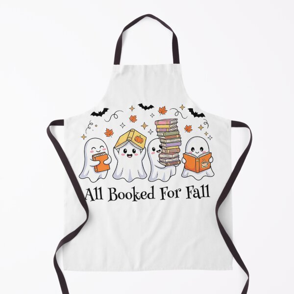 Item preview, All Booked for Fall Cute Ghost Book Lover Halloween designed and sold by NoeValdric.