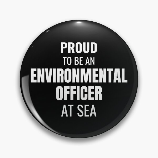 Item preview, Proud to be an Environmental Officer at Sea (White) designed and sold by ShipCrewNation.