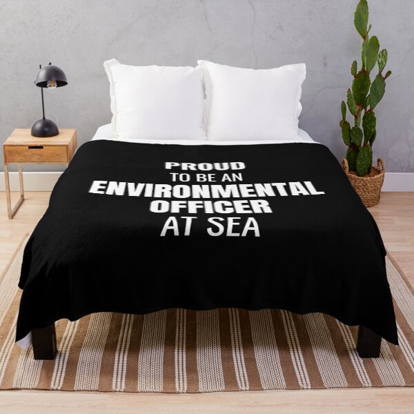 Item preview, Proud to be an Environmental Officer at Sea (White) designed and sold by ShipCrewNation.