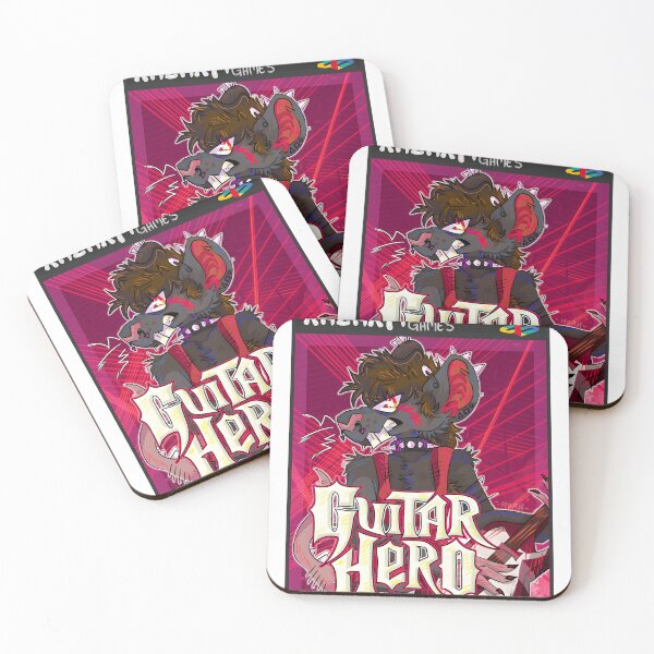 Item preview, Punk Anthropomorphic Rat Playing Guitar designed and sold by J-Mindful.