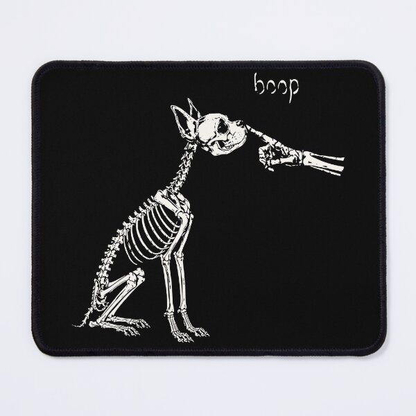 Item preview, Funny Boop Dog Dog Breeds Skeleton Halloween designed and sold by Angryblu3.