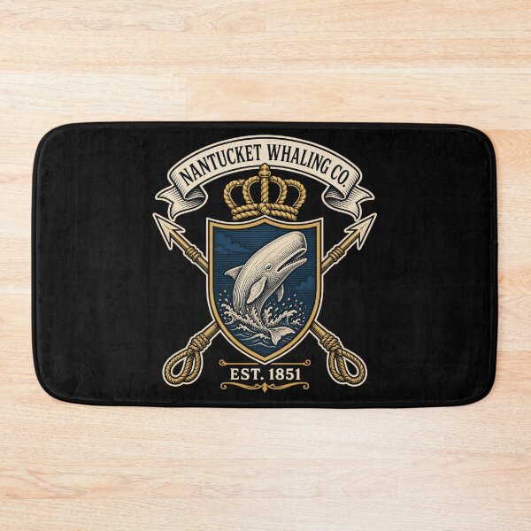 Item preview, Moby Dick: Nantucket Whaling Co. Crest designed and sold by Fenay Designs.