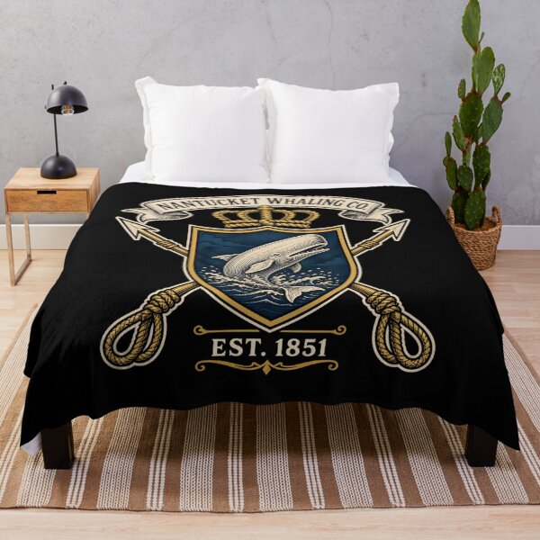 Item preview, Moby Dick: Nantucket Whaling Co. Crest designed and sold by Fenay Designs.