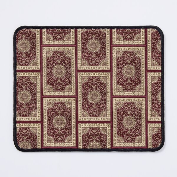 Item preview, Maroon Persian Rug Pattern | Deep Burgundy Oriental Carpet Motif for Scrapbooking, Fashion Design & Luxury Stickers designed and sold by meepmeep52.