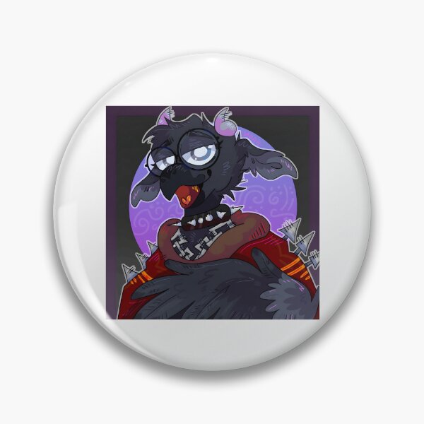 Item preview, Stylized Gothic Anthropomorphic Crow with Glasses designed and sold by J-Mindful.