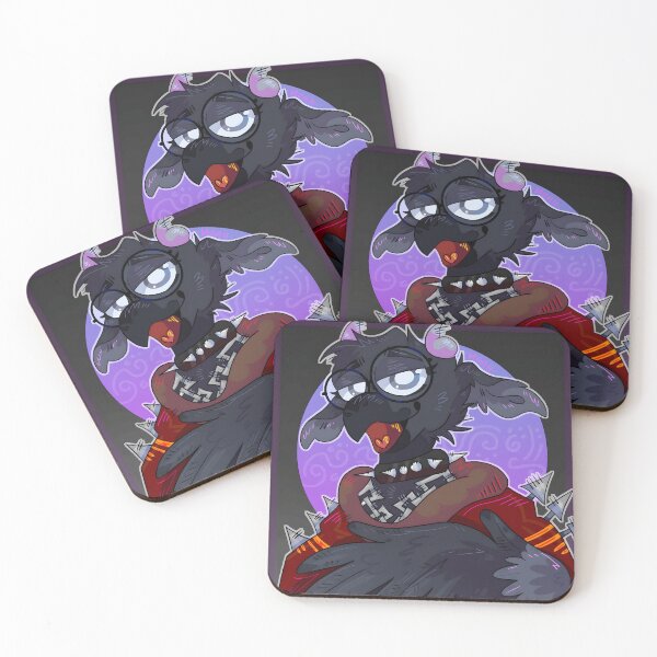 Item preview, Stylized Gothic Anthropomorphic Crow with Glasses designed and sold by J-Mindful.