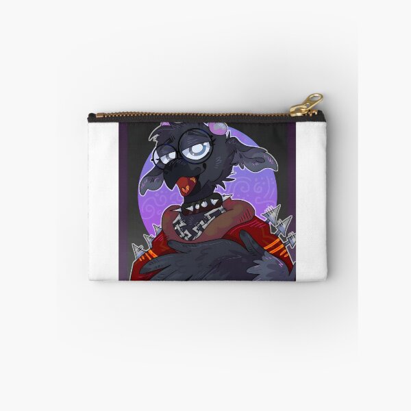 Item preview, Stylized Gothic Anthropomorphic Crow with Glasses designed and sold by J-Mindful.