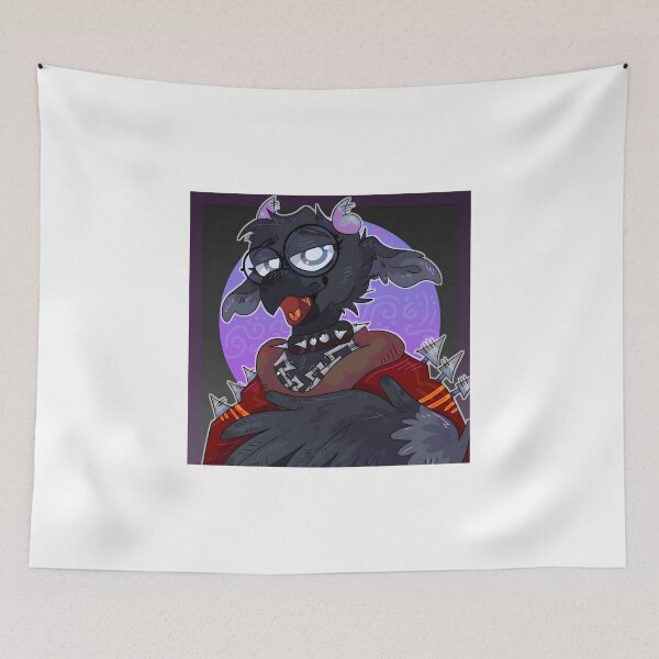 Item preview, Stylized Gothic Anthropomorphic Crow with Glasses designed and sold by J-Mindful.