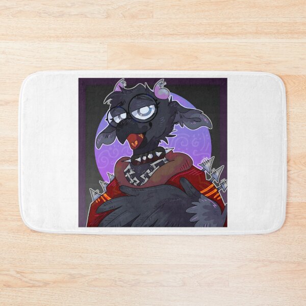 Item preview, Stylized Gothic Anthropomorphic Crow with Glasses designed and sold by J-Mindful.