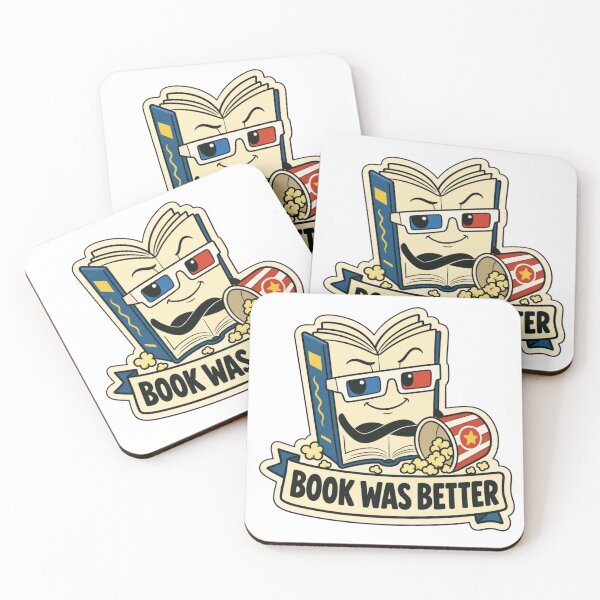 Item preview, The Book Was Better | Funny Book Quotes Reading Gift Design designed and sold by StickyGuys.