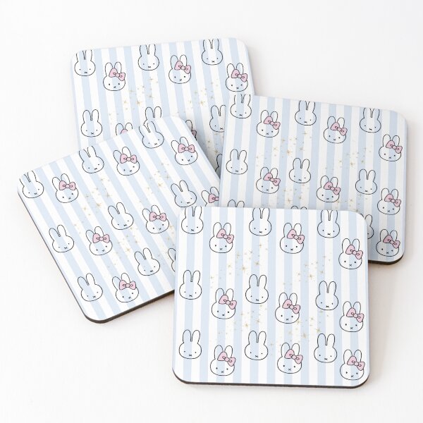 Item preview, Sparkly Pastel Bunny and Pink Bow Seamless Pattern designed and sold by Cozy Moss Studio.