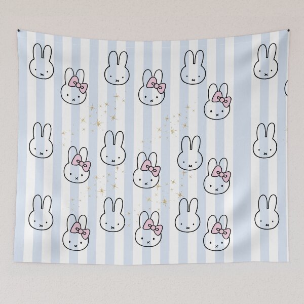 Item preview, Sparkly Pastel Bunny and Pink Bow Seamless Pattern designed and sold by Cozy Moss Studio.