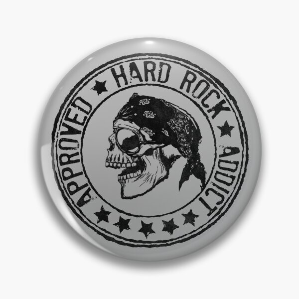 Item preview, Hard Rock Addict (Stamp) designed and sold by MagicEyesOnly.