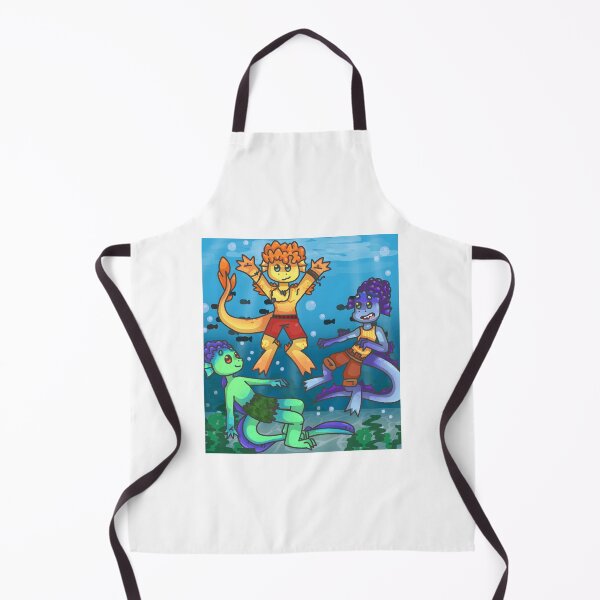 Item preview, Colorful Underwater Amphibian Characters designed and sold by J-Mindful.