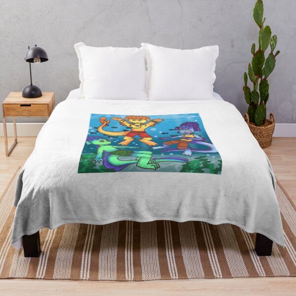 Item preview, Colorful Underwater Amphibian Characters designed and sold by J-Mindful.