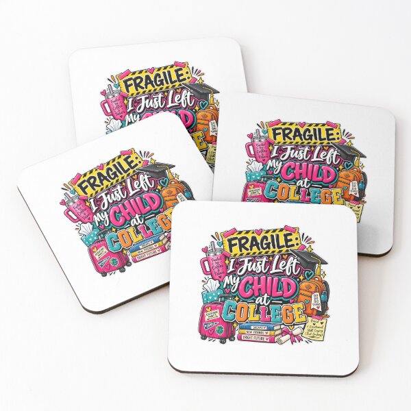 Item preview, Fragile I Just Left My Child At College Funny College Mom Design designed and sold by WHDProduction45.