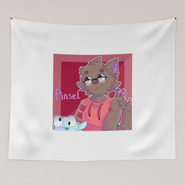 Item preview, Peace Sign Brown Cartoon Cat in Hoodie designed and sold by J-Mindful.