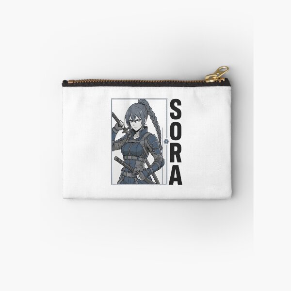 Item preview, Anime Samurai Warrior Girl – Japanese Sword Fighter Anime Art designed and sold by StickerNestYou.