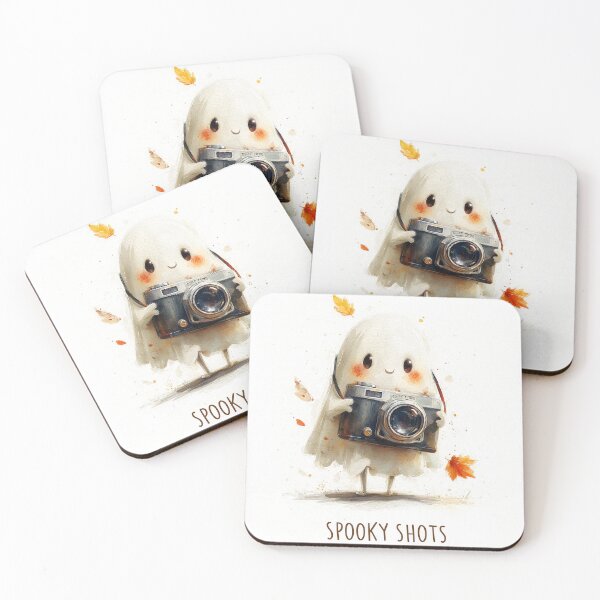 Item preview, Spooky Shots – Cute Ghost Photographer designed and sold by Helenaphotoart.