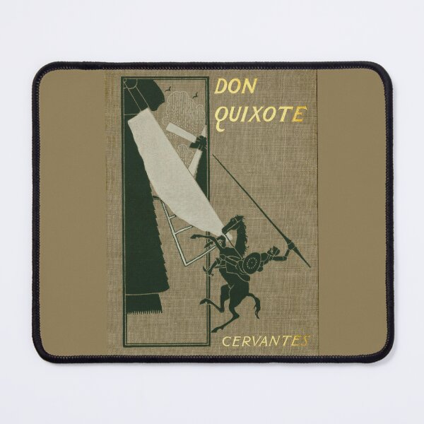 Item preview, Don Quixote – Miguel de Cervantes Vintage Book Cover designed and sold by Grand Illusions.
