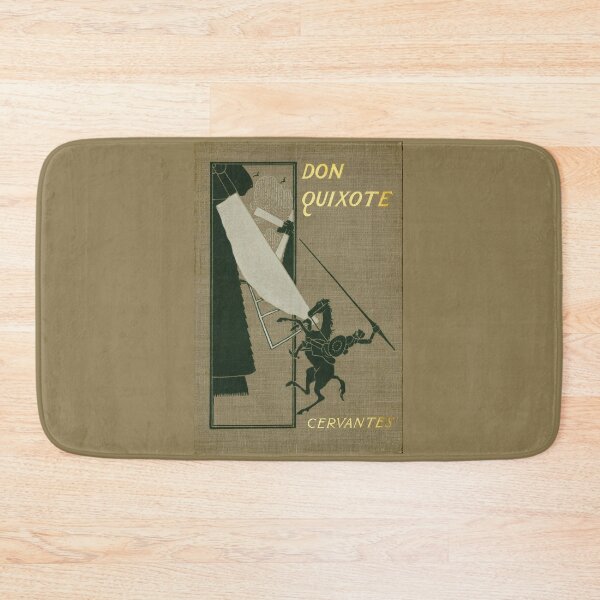 Item preview, Don Quixote – Miguel de Cervantes Vintage Book Cover designed and sold by Grand Illusions.