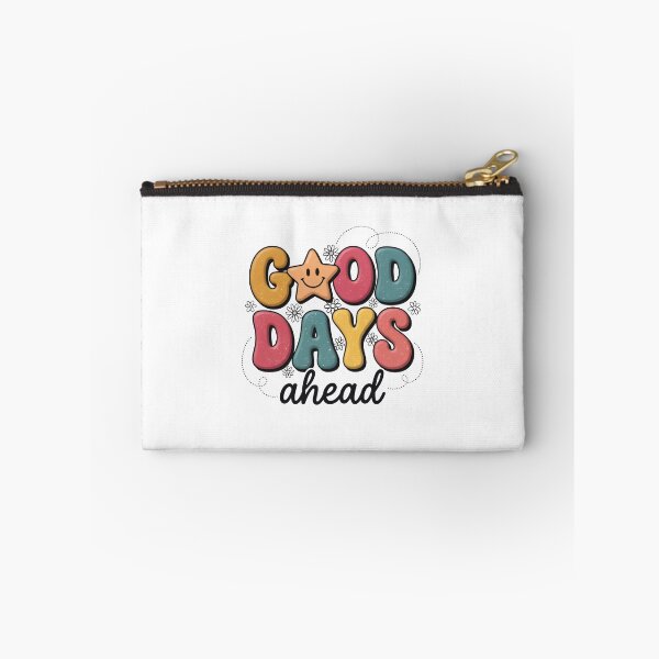 Item preview, Good Days Ahead Cute Colorful Positive Vibes Design designed and sold by StickerNestYou.