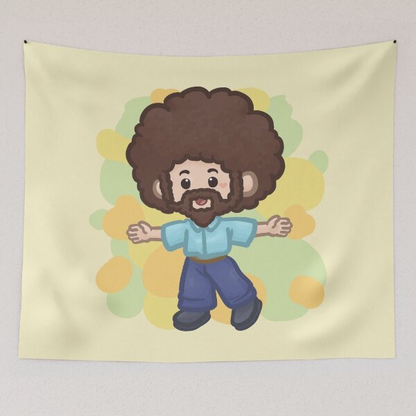 Artikelvorschau, Happy Bob Ross entworfen und verkauft von Khotekmei.