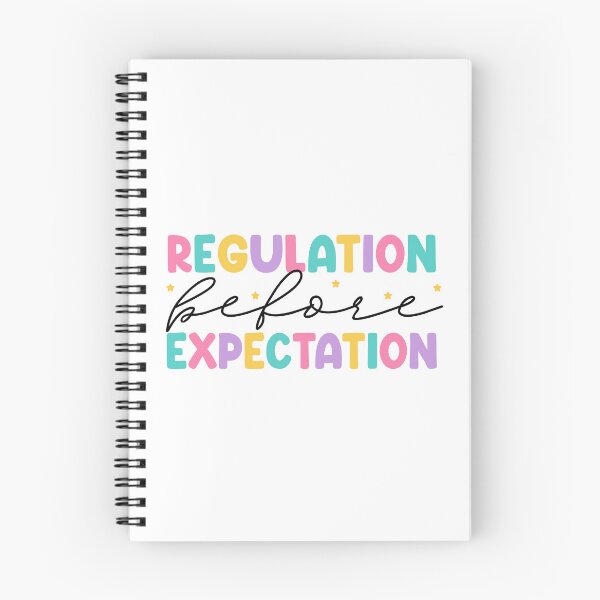 Item preview, Regulation Before Expectation | Colorful SPED Teacher Sensory Regulation Design designed and sold by PalleteCreation.