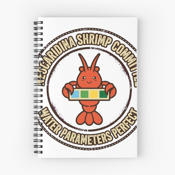 Item preview, Neocaridina Shrimp Committee Water Parameters Perfect Cherry Shrimp Keeper Badge designed and sold by VYBE DARK Studio.