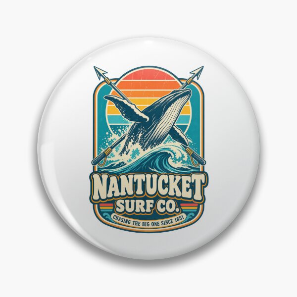 Item preview, Moby Dick Nantucket Surf Co. - Chasing the Big One designed and sold by Fenay Designs.