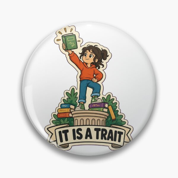 Item preview, Personality Is Reading | Funny Book Quotes Reading Gift Design designed and sold by StickyGuys.