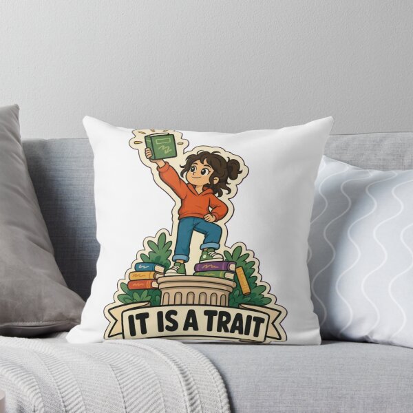 Item preview, Personality Is Reading | Funny Book Quotes Reading Gift Design designed and sold by StickyGuys.