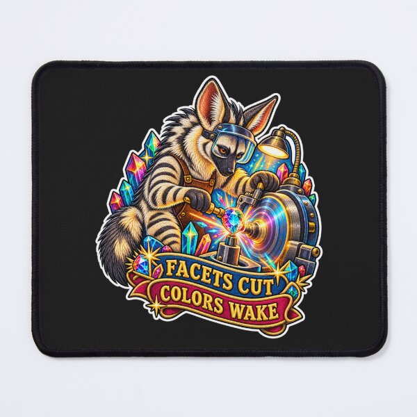 Item preview, Labor Day Aardwolf Gem Cutter – Facets Cut Colors Wake designed and sold by Jaani-T.