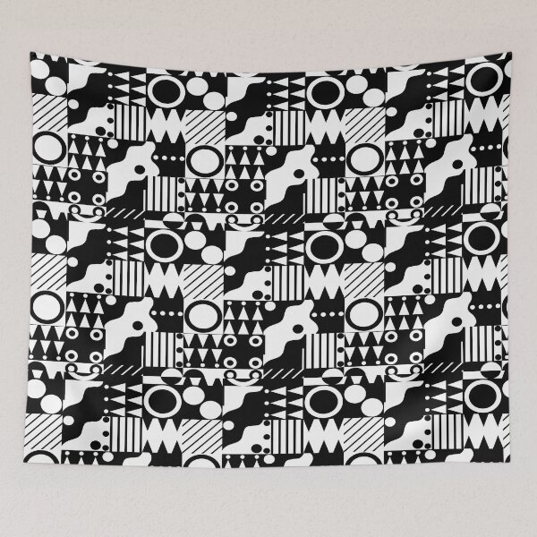 Item preview, Retro Quilt 3 (Small Pattern) designed and sold by SyPhelan.