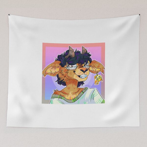 Item preview, Stylized Anthropomorphic Giraffe with Glasses and Blue Hair designed and sold by Baby-Care.